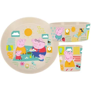 Koziol Connect Peppa Pig Geschirr-Set 3-tlg. sand