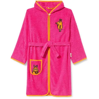 Playshoes Morgenmantel Unisex Kinder,pink Die Maus,146-152
