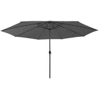 vidaXL Sonnenschirm Ø 400 cm Anthrazit