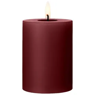 ester & erik LED-Kerze Ester & Erik LED Blockkerze 10 cm rot