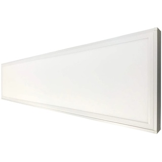 tm lecom 120x30 cm LED Panel LED Deckenleuchte Aufputzpanel Aufbaupanel Aufputz 40W Kaltweiß
