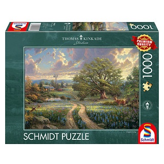 Schmidt Thomas Kinkade Country Living Puzzle, 1000 Teile