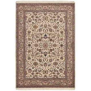 rug and roll Indo Isfahan Orientteppich 120 x 180 cm Beige