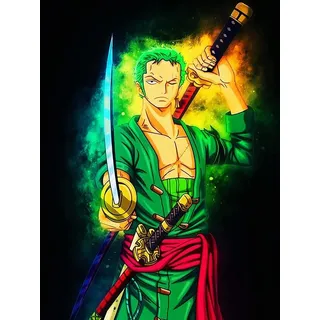 LORDOS Puzzle 2000 Teile - One Piece Manga Poster Set - Holz Jigsaw Puzzle für Erwachsene und Kinder ab 14 Jahren - Anime Stil - 100x70 cm