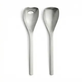 PURESIGNS ONE Extra Salatbesteck 16 cm 2-teilig Edelstahl 18/10 matt | rostfrei & spülmaschinenfest