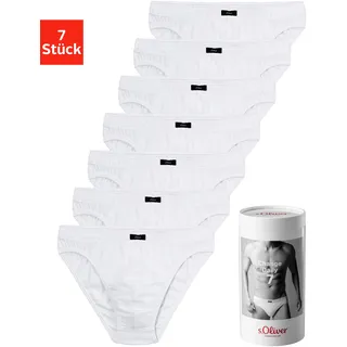S.Oliver Slip, Change Daily Slip weiss 2XL 7er Pack(7 St.), Wochenration in einer Dose