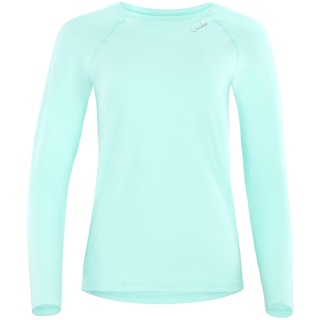 Winshape Damen Light and Soft Long Sleeve Top Aet118ls Yoga-Shirt, Grün, L EU