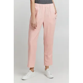 Oxmo OXAlfa Leinenhose Regular Rosa 44