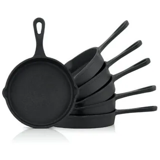 BBQ-Toro Pfannen-Set 6-tlg. 12,5 cm + 12,5 cm + 12,5 cm + 12,5 cm + 12,5 cm + 12,5 cm