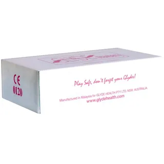 GLYDE Ultra Strawberry 100 rote Erdbeer-Kondome Kondom -