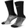 Fußballsocken Schwarz/Weiß 46-48