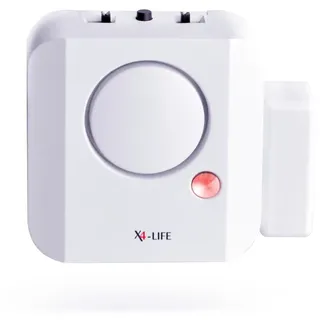 X4-Tech Security Longlife Tür- und Fensteralarm 50 mm x 50 mm x 50 mm Weiß