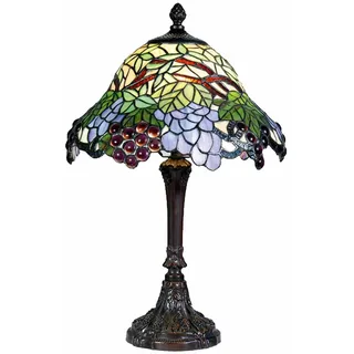 Tiffany Stehlampe Tischlampe ca. 48 x Ø 30 cm 1 x E27 Max. 60W Clayre & Eef 5LL-