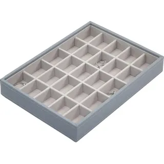 Stackers Schmuckkästchen classic 25-Fächer graublau