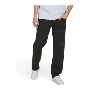 Cross Jeans Herren Stretch Comfort/Relaxed Fit Antonio Relaxed Fit Schwarz 36W /  36L