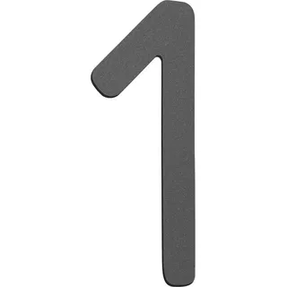 CMD Hausnummer 1 HN-1 Anthrazit