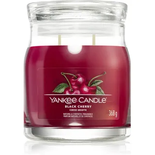 Yankee Candle Black Cherry mittelgroße Kerze 368 g