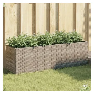 vidaXL Hochbeet mit 3 Fächern 105 x 30 x 32 cm Grau