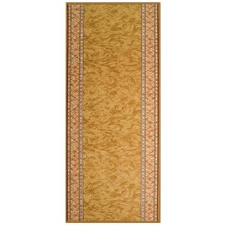 Karat Teppich-Läufer auf Maß gekettelt | Rügen beige | 80x50 cm