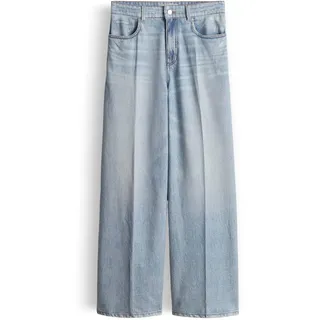 opus pants Calina Cruise Wide Leg Hose Blau 36 28