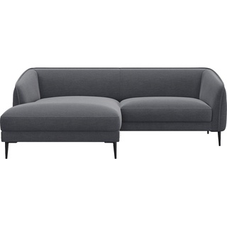 FLEXLUX Ecksofa Belle Designsofa, bequem durch Kaltschaum im Sitz, OTTOs Choice, Skandinavisches Design, In hochwertiger Verarbeitung, B/T 218/149 cm grau 218 cm x 74 cm x 149 cm