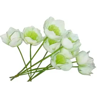 Christrose Plastik 20cm weiß