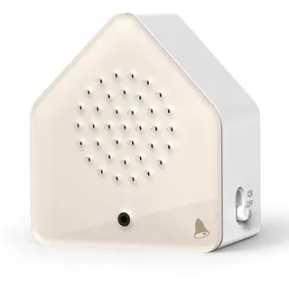 Zwitscherbox Satellitebox in Creme - (B)7 x (H)7,7 x (T)4 cm
