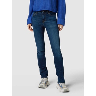 Straight Leg Jeans im 5-Pocket-Design Modell 'KIMMIE', Marine, 30