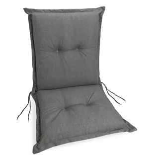 sunnypillow Gartenstuhlauflage 100 x 50 x 9 cm grau 1 St.