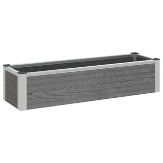 vidaXL Hochbeet 100 x 30 x 22 cm Grau