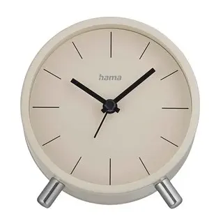 hama Funkwecker Flores beige Kunststoff 12,0 cm, Ø 11,0 cm