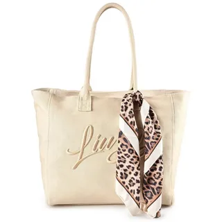 Liu•Jo Plentia Shopper Baumwolle Beige