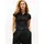 Gold Button Slim Schwarz