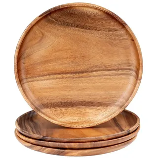 levandeo Dekoteller Ø30 cm 4er Set
