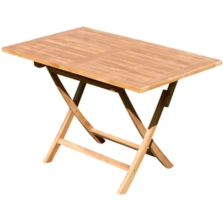 ASS Altenburger Gartentisch 120 x 70 x 76 cm Braun