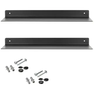 SOTech Wandboard 350 x 13 x 3 cm Schwarz