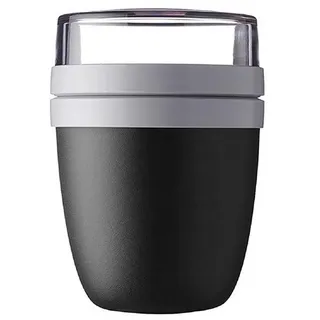 Mepal Müslibecher to go Old Nordic Black 0,3 l + 0,12 l