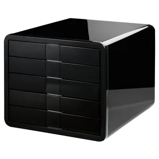 HAN Schubladenbox i-Box 29,5 x 24,7 x 35,5 cm 5-tlg. schwarz