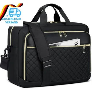 NEWHEY Laptoptasche 17,3 Zoll Für Damen Laptop Aktentasche Computertasche Laptop