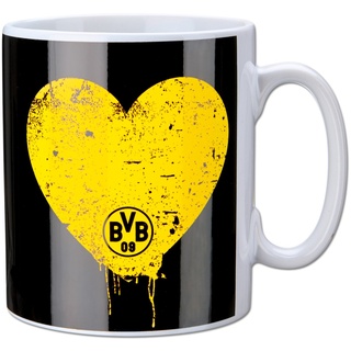 Borussia Dortmund Bester Papa Tasse / Kaffeetasse / Kaffeepott / Mug BVB 09 by Borussia Dortmund 09