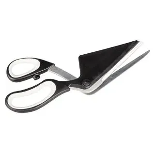 Rosenstein & Söhne Pizza-Schere 2-in-1 mit extra scharfen Klingen