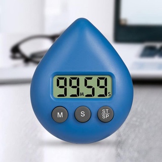 Digitale Badezimmeruhr Duschuhr TimerTemperatur Luftfeuchtigkeit Visual Countdown Timer Wanduhr mit Saugnapf Hängeloch Ständer