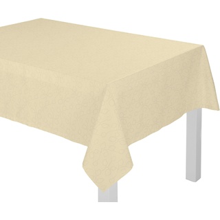 Tischdecke WIRTH "Westport" Tischdecken Gr. B/L: 120 cm x 120 cm, 1 St., quadratisch, beige (natur) Tischdecken