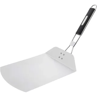 GRÄWE Pizzaschieber Edelstahl, Pizzaschaufel, Pizzaschieber, Pizza Heber, Pizza Schaufel für Brot & Pizza, Robuster Pizzaheber, Küche Backzubehör