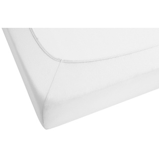 Frottee-Stretch 180 x 200 - 200 x 200 cm grau