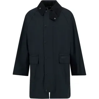 Barbour Parka Wachsmantel Country Mac blau