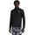 1/4 Zip schwarz L