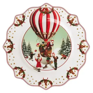 Villeroy & Boch Frühstücksteller Jahresteller 23,5 cm Bunt 1er Set