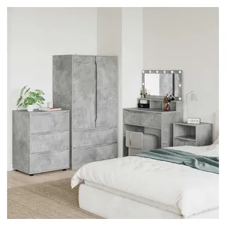 vidaXL Sideboard 60 x 48 x 81 cm Grau