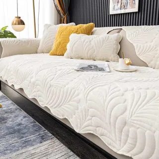 YWQJL Couch Cover Sofabezug Ecksofa L Form couchschoner rutschfest Sofaschoner rutschfest Sofaschutz Sitzfläche Couchhusse for1 2 3 4 Sitzer Schonbezug Sofa Sofahusse,E-70x70cm
